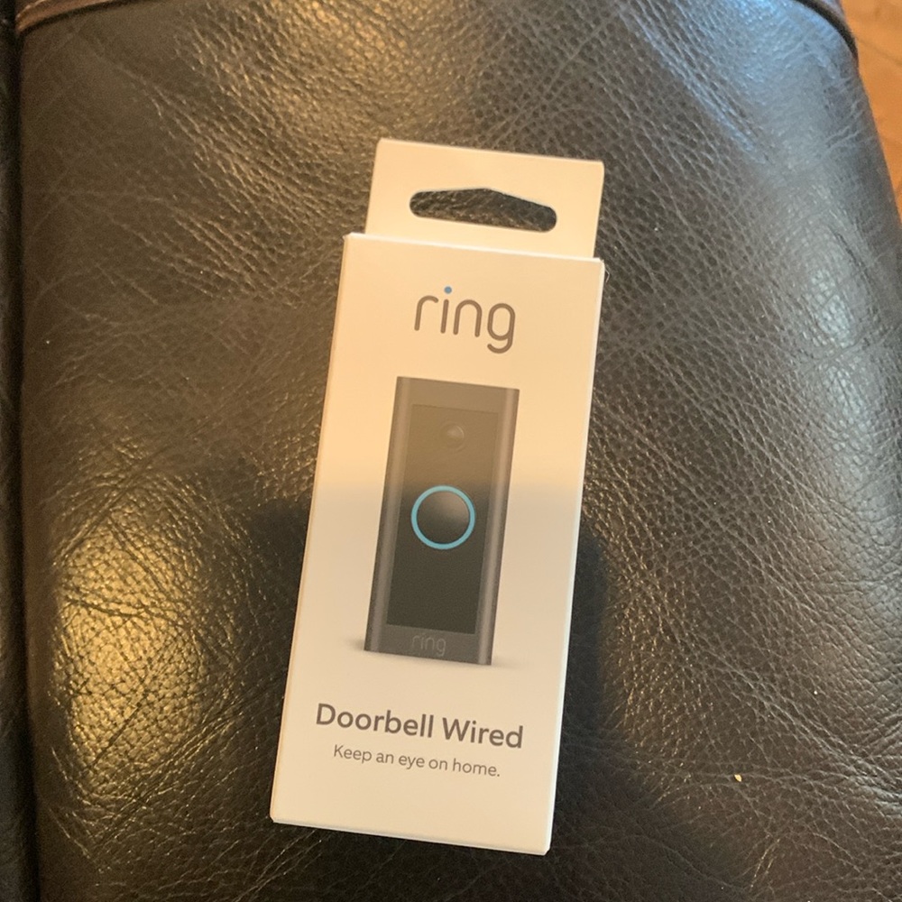 Wired RING doorbell
